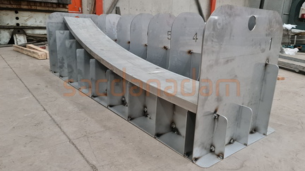 30mm paslanmaz abkant büküm