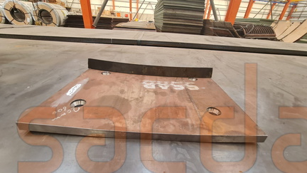 Hardox 600 20mm Abkant Büküm - Hardox 600 20mm steel bending