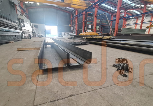 St52 s355j2+n 10mm 8 Metre U Abkant Büküm