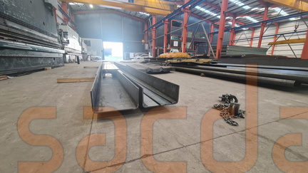 St52 s355j2+n 10mm 8 Metre U Abkant Büküm