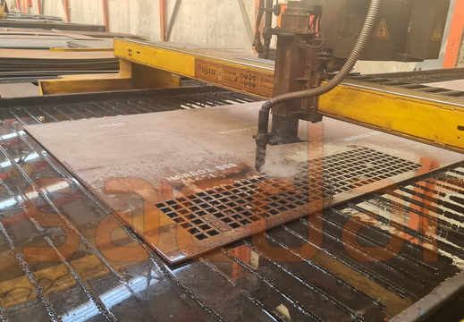 Hardox 500 10mm elek plazma kesim