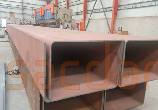 S690QL 10mm Gemi sanayi Bom bükümü  boy 10.800mm