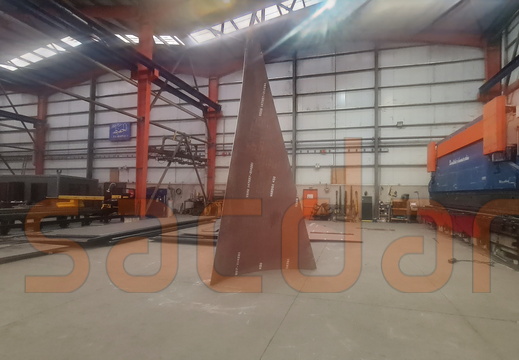 10mm Hardox 450 Redüksiyonlu Abkant büküm 