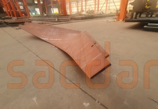 10mm Hardox 450 Özel Abkant Büküm