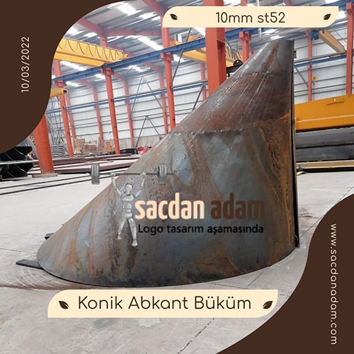 st52 10mm konik Abkant Büküm