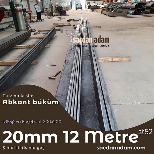 20mm köşebent büküm