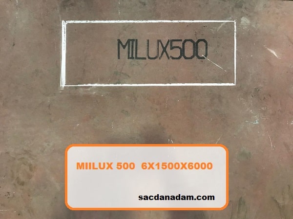 Miilux 500 6mm 1500x6000