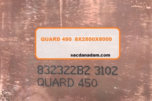 Quard 450 8mm 2500x8000